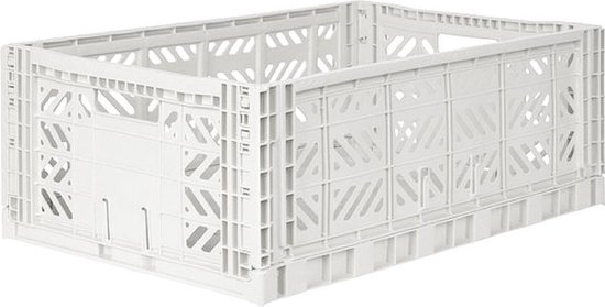 AyKasa Folding Crate Maxi Box - Coconut