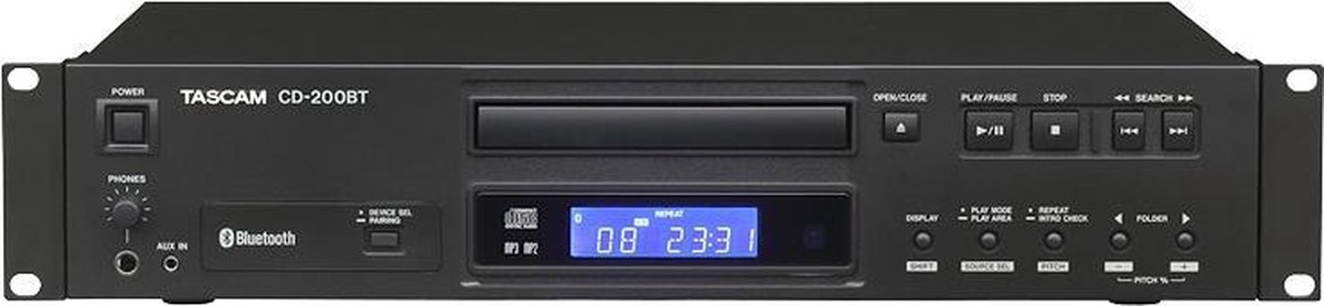 Tascam CD-200BT cd-speler Zwart