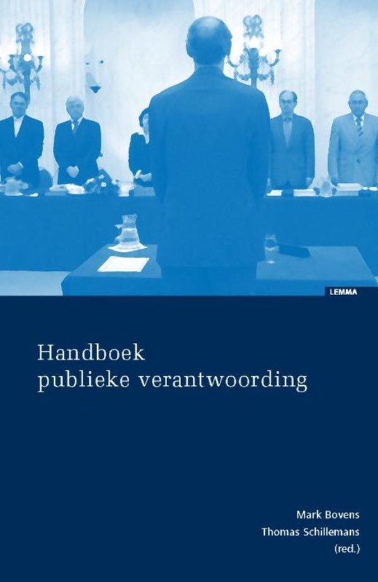 Cover van het boek 'Handboek publieke verantwoording' van T. Schillemans