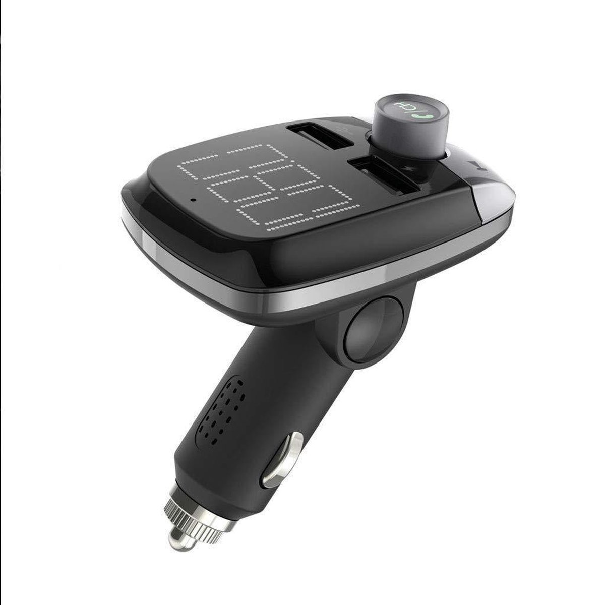 Bluetooth FM Transmitter T10 voor in de auto - ZT - Handsfree bellen carkit  met AUX - SD kaart / USB - Ingangen - Bluetooth Handsfree Carkits - adapter  - auto bluetooth – Eff Pro 