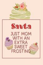 Savta Just Mom with an Extra Sweet Frosting