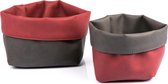 Pavelinni Broodmandje Ø14cm CARMINE/GRANIET (R12/K07)