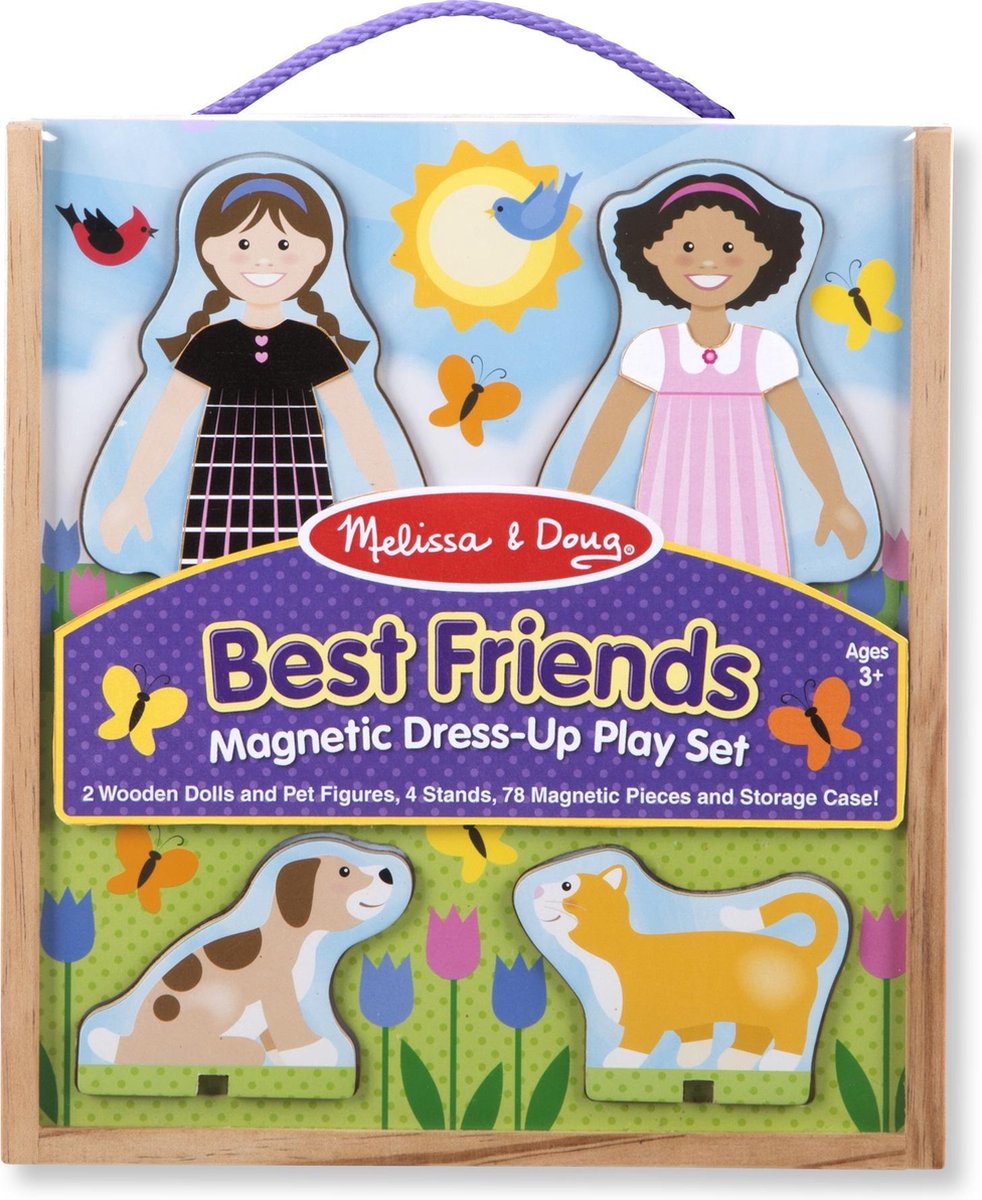 Melissa & Doug - Best Friends Magnetic Dress-Up Play Set (19314)