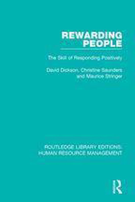 Routledge Library Editions: Human Resource Management - Rewa ... - cover