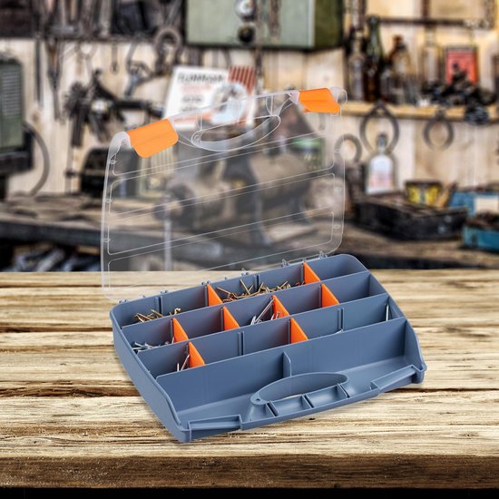 boîte de tri relaxdays - lot de 3 pièces - boîte assortiment - boîte compartiment - petits compartiments