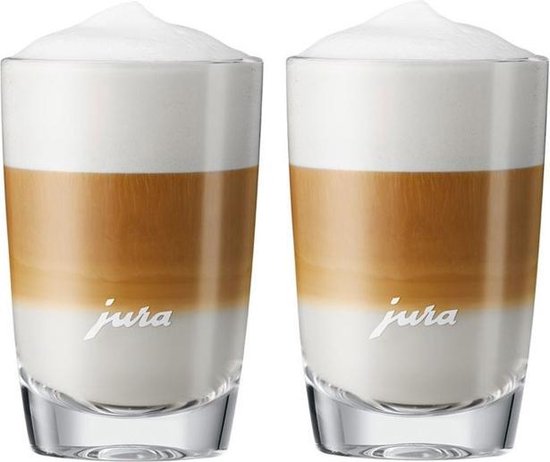 JURA Latte Glas 105mm (2 stuks)