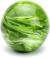 Glasobject Elan Marble mini urn glas green 1500 ml