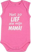 Fun2Wear Romper Net als mama Sachet pink maat 62