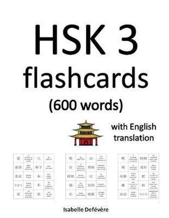 Magic Chinese- HSK 3 flashcards (600 words) with English translation