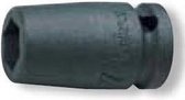 Ko-Ken 1/4" magnetische slagdop 6-kant L=28mm