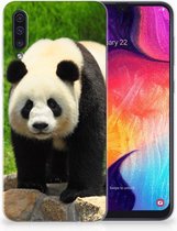Geschikt voor Samsung Galaxy A50 TPU Hoesje Design Panda
