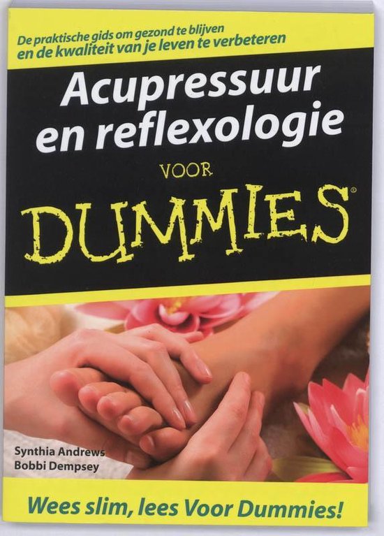 Cover van het boek 'Acupressuur en reflexologie voor dummies' van Shirley Andrews en B. Dempsey