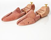 Lumaland - Schoenspanner - gemaakt van cederhout - unisex - dubbele vering - Maat 44/45