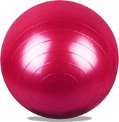DW4Trading® Yoga fitness gym bal 65 cm rood