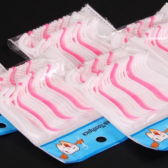 100 Stuks Flos Tool Mondhygiene Flosdraad Flossen