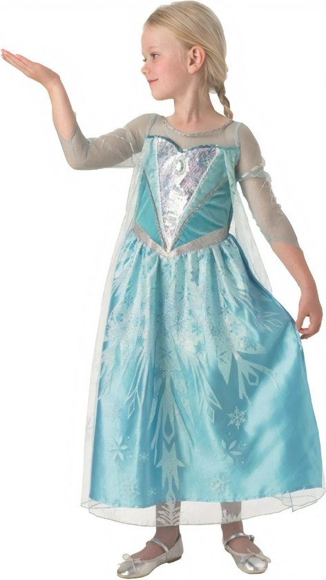 bol.com | Disney Frozen Premium Elsa - Kostuum Kind - Maat 98/104 -  Carnavalskleding
