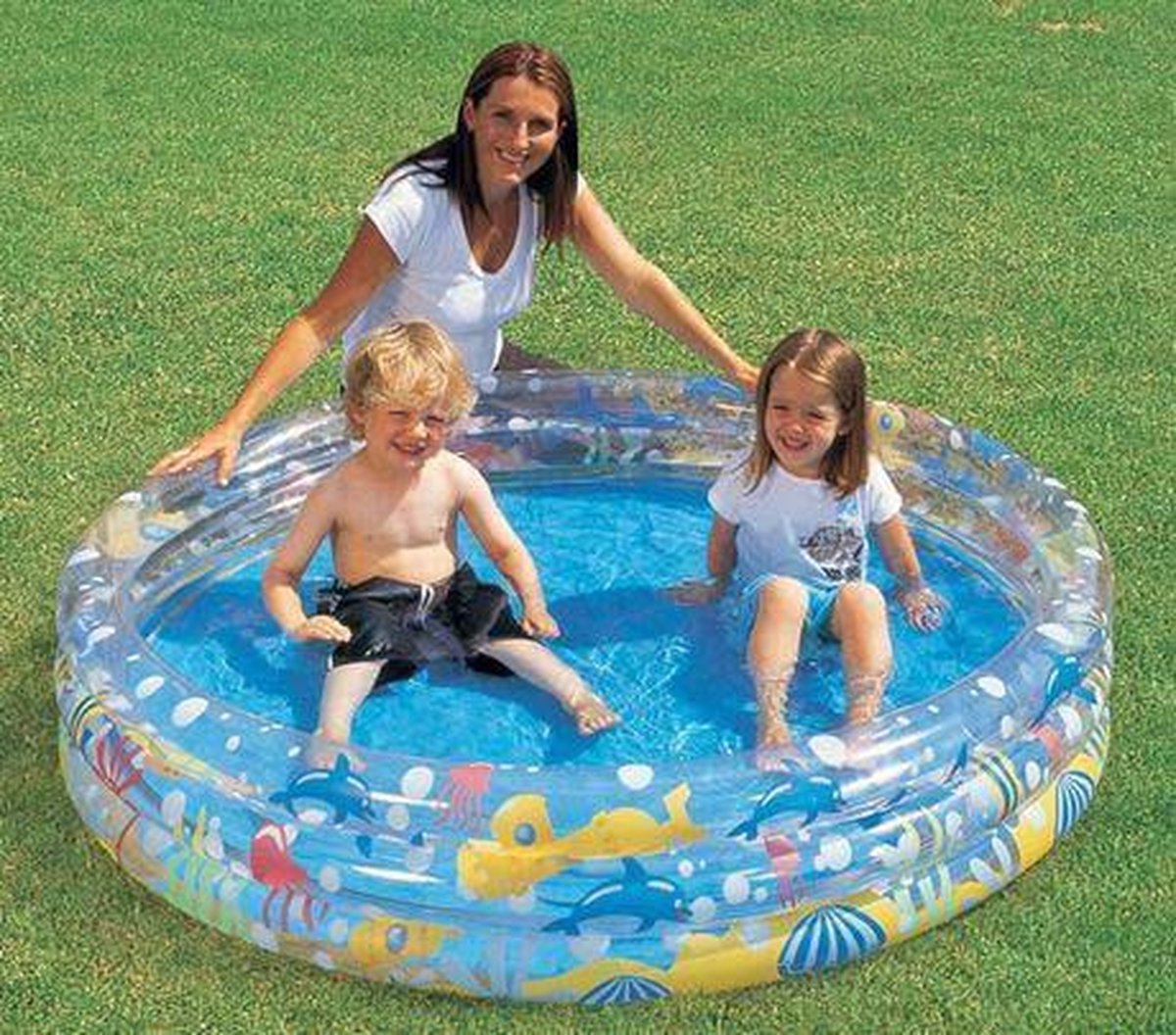 Bestway Kinderzwembad Ocean Life 152 x 30 cm - Opblaasbaarzwembad — afbeelding 5