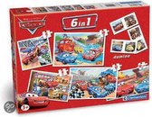 Cars Puzzelbox 6 in 1
