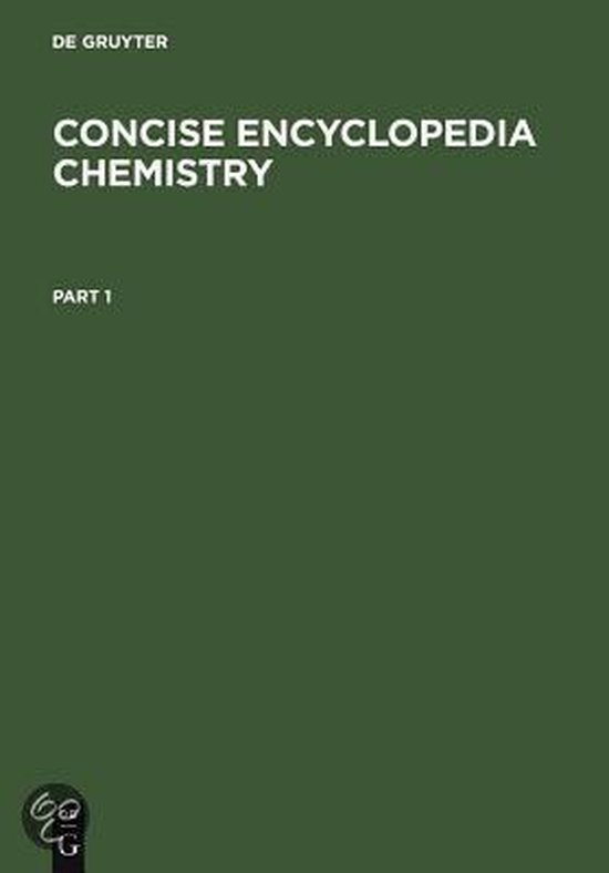 Concise Encyclopedia Chemistry - cover