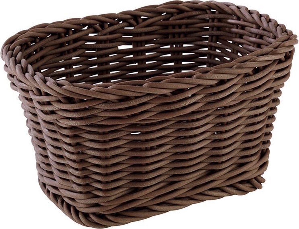 Buffetmand "profi line", 17x11xh9 cm, bruin, set van 2 stuks