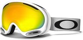 Oakley A Frame 2.0 - Goggle -  Fire Iridium (Cat.3 - ☀) - Polished White