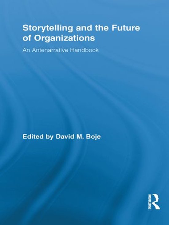 Storytelling and the Future of Organizations - cover
