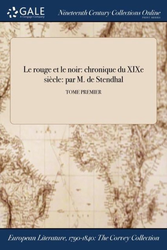 Le rouge et le noir - cover