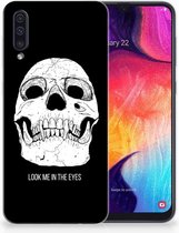 Geschikt voor Samsung Galaxy A50 TPU Hoesje Skull Eyes