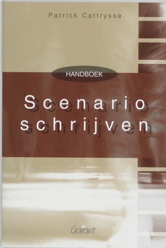 Cover van het boek 'Handboek scenarioschrijven / druk 1'