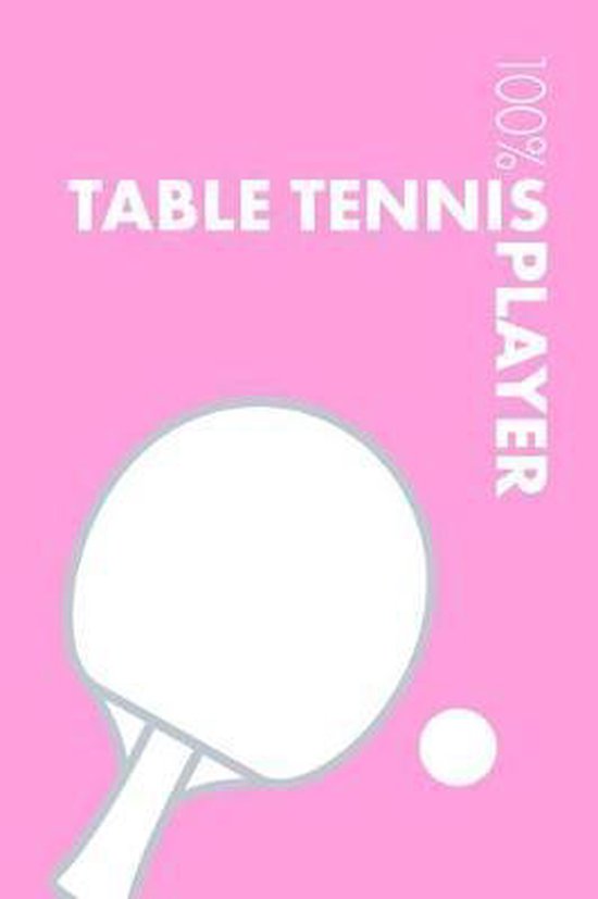 Womens Table Tennis Notebook, Elegant Notebooks 9781098613365 Boeken