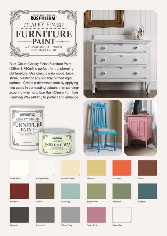 Rustoleum chalk paint graphite deals