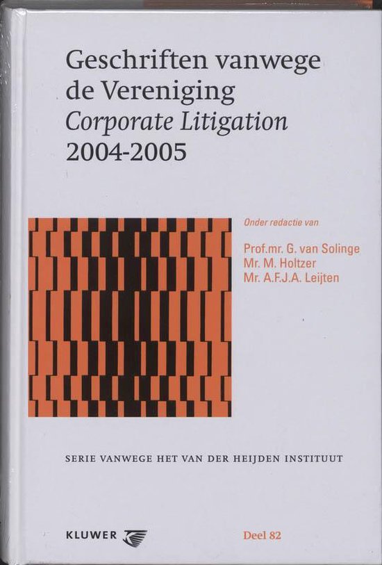 Serie vanwege het Van der Heijden Instituut te Nijmegen 82 - ... - cover