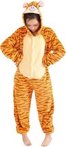 Tijgertje Onesie Verkleedkleding - Volwassenen & Kinderen - XS (1.40 - 1.46 cm)