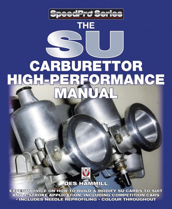 SpeedPro - The SU Carburettor High-Performance Manual - cover
