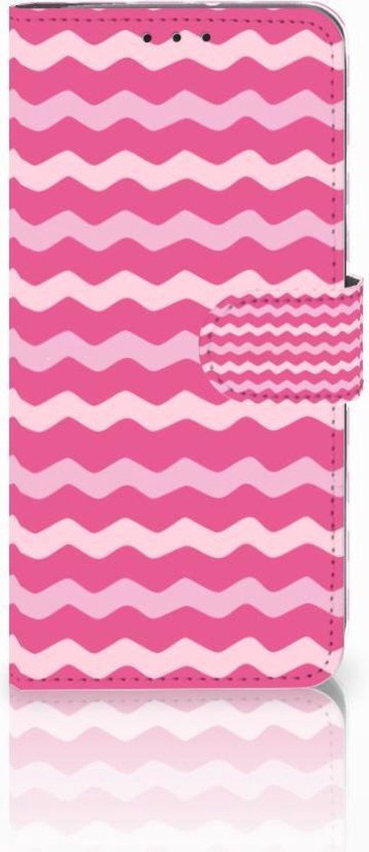 Motorola Moto G7 Power Telefoon Hoesje Waves Pink