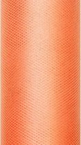 Oranje Tule Rol 30cm 9m