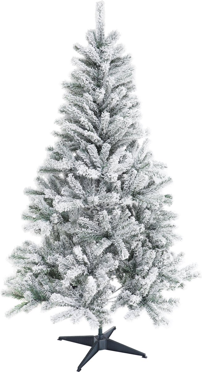 koper gras ledematen Kerstboom Tuscan Spruce Sneeuw 180cm - Inclusief Voet | bol.com