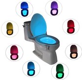 Cadillos-cuvette de toilette éclairage-automatique-lumière-LED-siège-de-toilette-éclairage-pour-toilette-en-8-couleur-réglable-toilette-lampe-lampe de nuit-capteur de mouvement-cuvette de toilette, blanc, éclairage de toilette, toilette