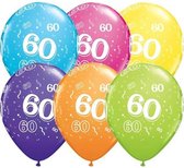 Ballonnen 60 jaar Qualatex 25 stuks