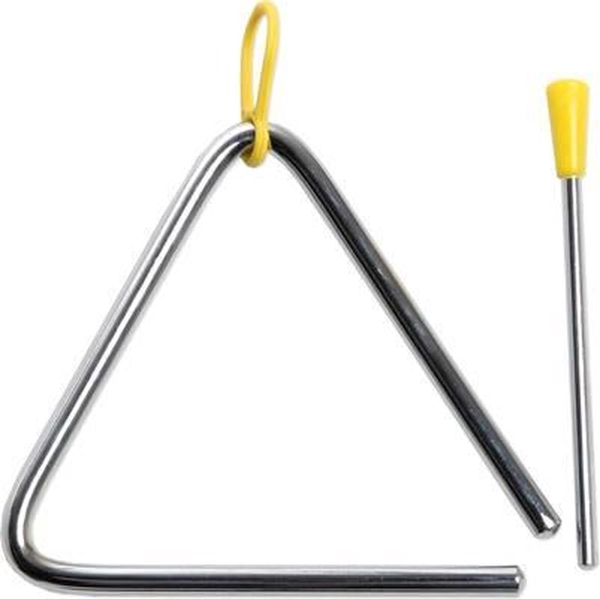 Ritme: afzonderlijke instrumenten- triangel 15 cm