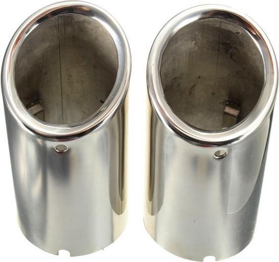 Stalen Uitlaatpijp Set Voor BMW 325i/328i – 67 Mm, Dempend En Roestvrij