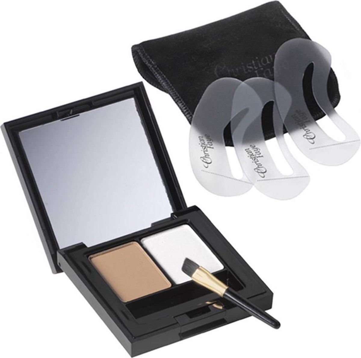 Christian Faye Eyebrow Duo Powder Wenkbrauwpoeder 1 st.