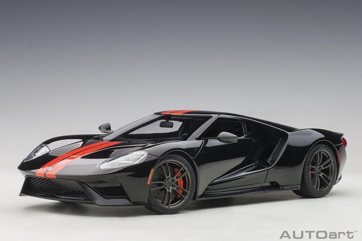 Ford GT - 2017, Liquid Blue - AutoArt 1/18 | bol Ford GT - 2017, Liquid Blue - AutoArt 1/18 | bol