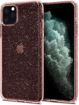 Spigen Liquid Crystal Glitter Apple iPhone 11 Pro Max Hoesje - Rose Quartz