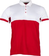 adidas Sportpolo - Maat S  - Mannen - rood/wit