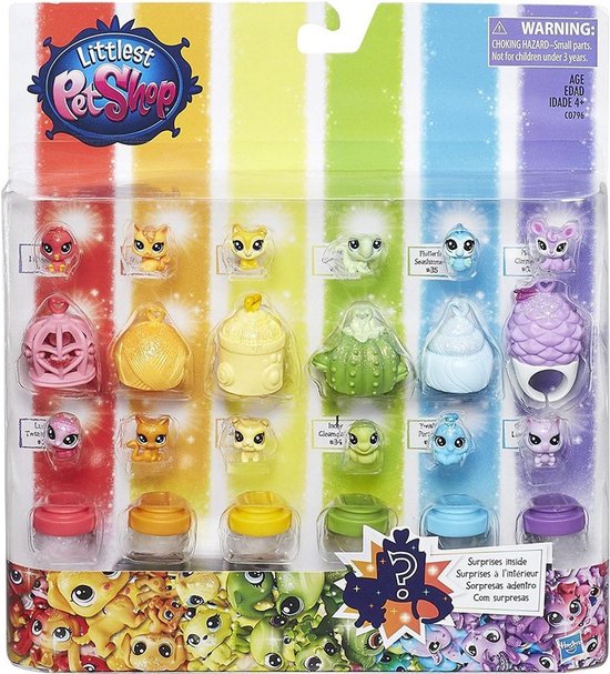 Littlest Pet Shop Rainbow Collection 