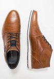 Pier One - Sportieve nette / casual - Herenschoen Veterschoen - Bruin Leer  - Maat 44 | bol.com