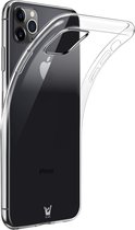 Hoesje geschikt voor iPhone 11 Pro Max - Back Cover Case Transparant
