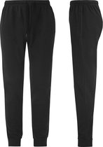 Senvi Classic SweatPants - UniSex - Kleur Zwart - Maat XL