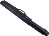 Ultimate Travel Buddy Rod Case - Tube de rangement réglable - 120 à 240 cm - Convient pour 8 tiges - Noir